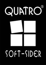 logo Quatro softsider cama de agua TTI, 4d comfort, stretch top